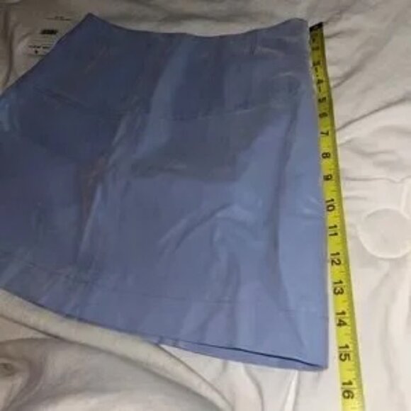 NWT Free People faux suede/leather mini skirt - Picture 4 of 4